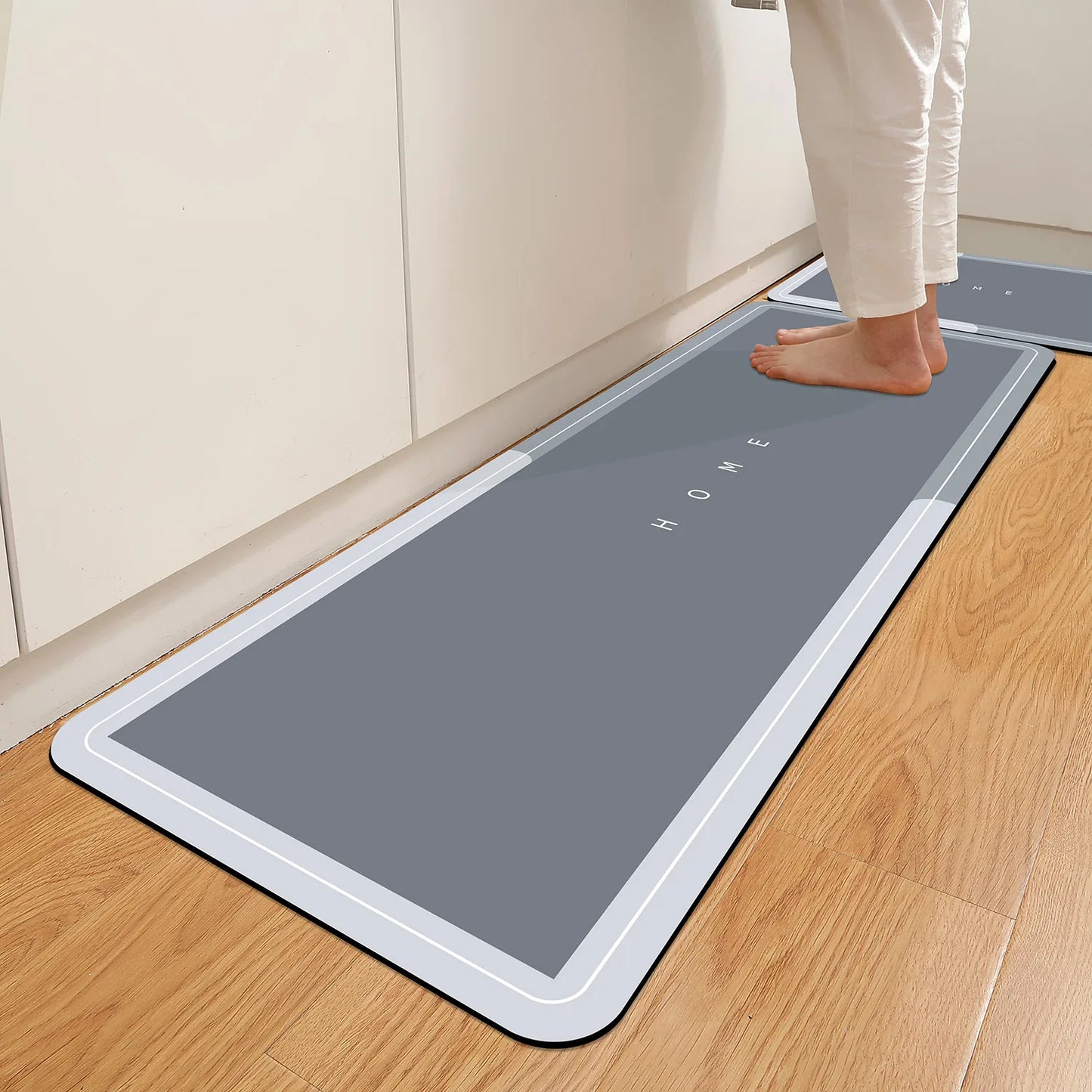 Anti slip bath mat
